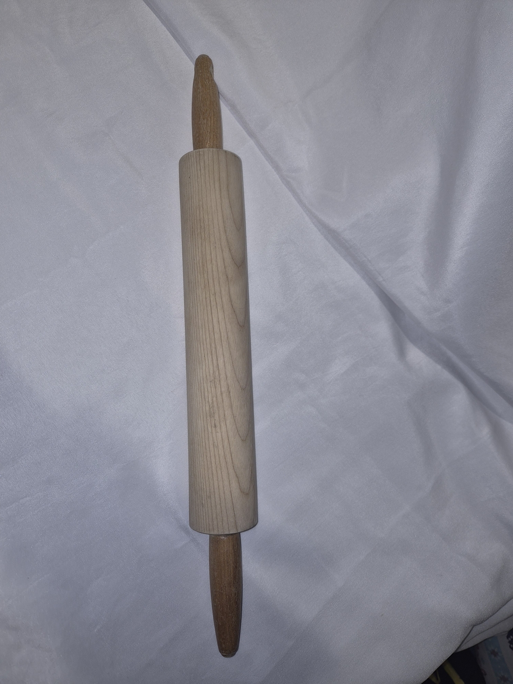Wooden Rolling Pin in Natural Brown
